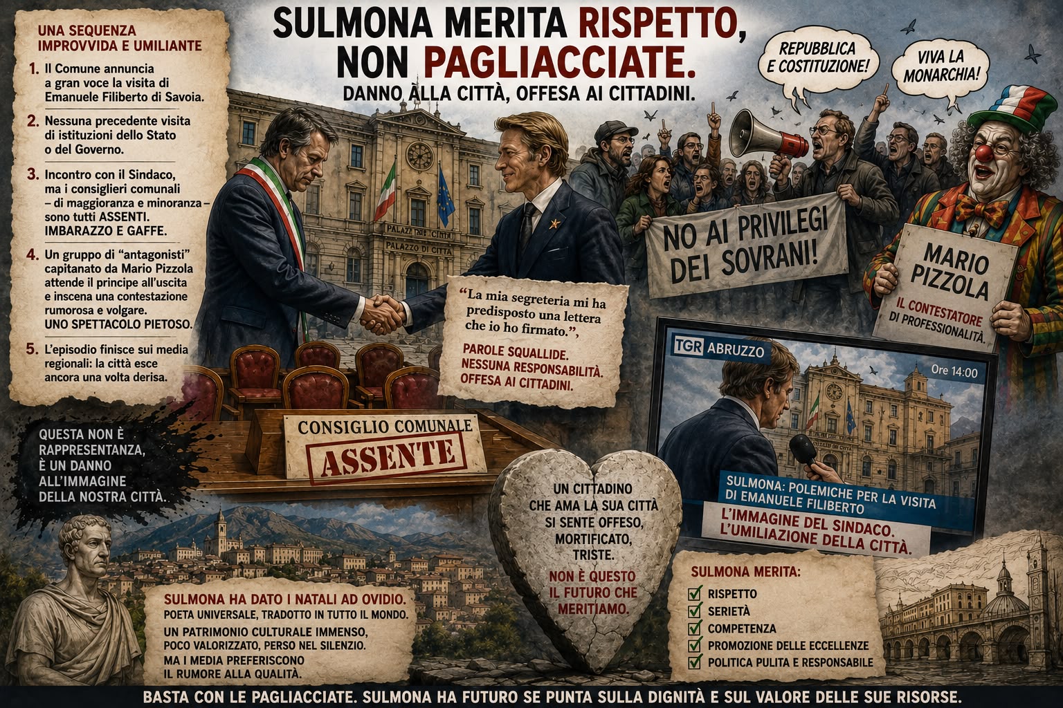visita a Sulmona del Principe Filiberto di Savoia